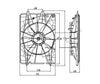 TYC Engine Cooling Fan Assembly for 06-08 Honda Ridgeline 601060