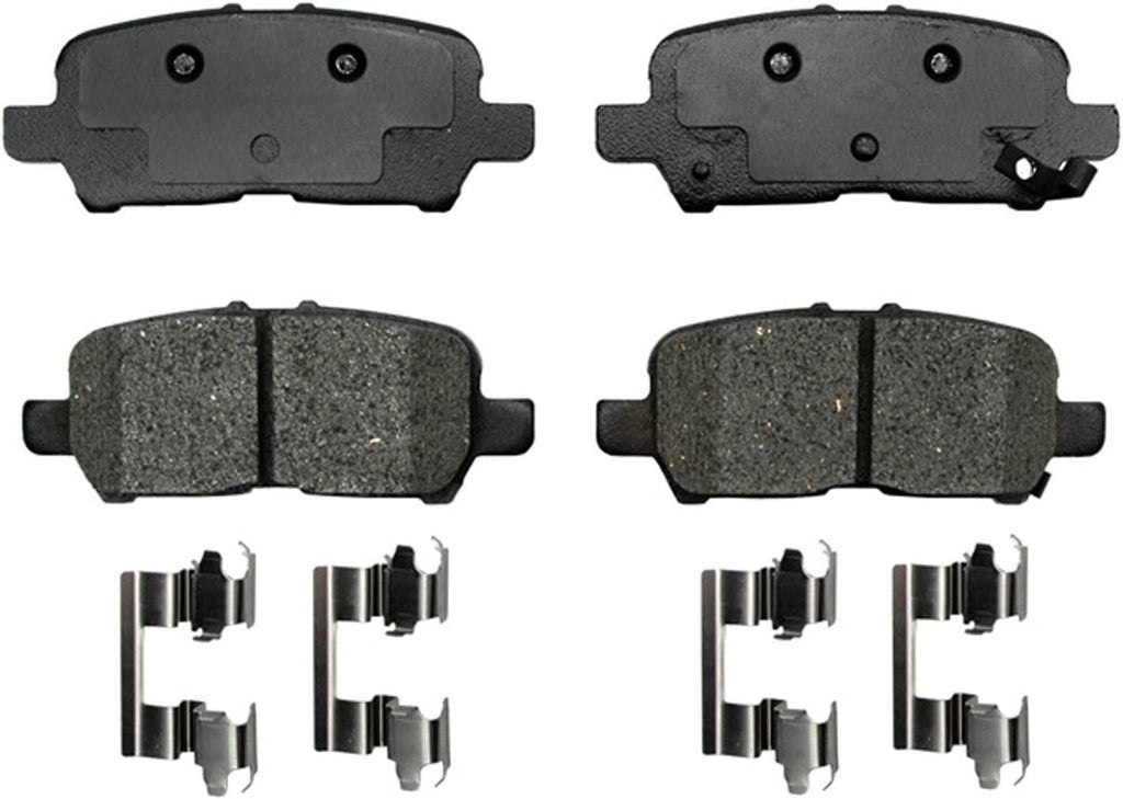 Gold 17D999MH Semi-Metallic Rear Disc Brake Pad Set