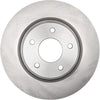R-Line Replacement Front Disc Brake Rotor for Select Nissan Leaf, Qashaqai, Rogue Vehicles, Part No.981773R,Silver