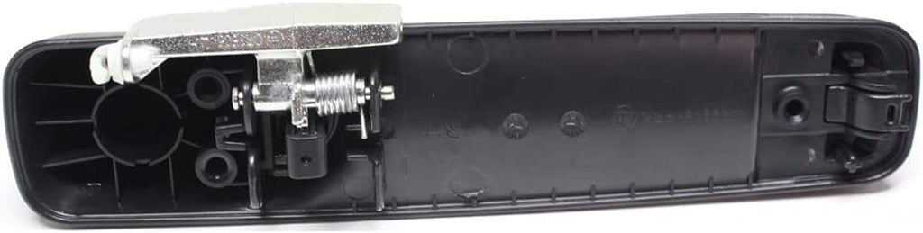 Compatible with Dodge Ram 1500 Exterior Door Handle 2009 2010 Driver Side | Rear | Textured Black | Trim:All Submodels | CH1520139 | 55112385AD