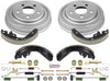 KOE15294DK Autospecialty Rear Replacement Brake Kit-Oe Brake Drums & Ceramic Brake Pads