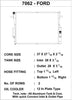 CSF 7062 Heavy Duty Radiator