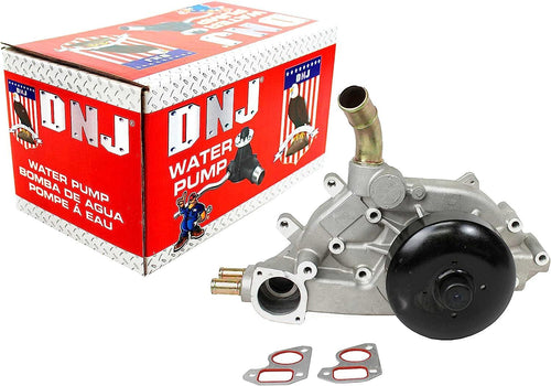 DNJ WP3165 Water Pump/For 1999-2004/ Cadillac, Chevrolet, GMC, Isuzu/Ascender, Express 1500, Express 2500, Express 3500, Savana 1500, 4.8L, OHV, V8, 5328Cc, 294Cid, 325Cid