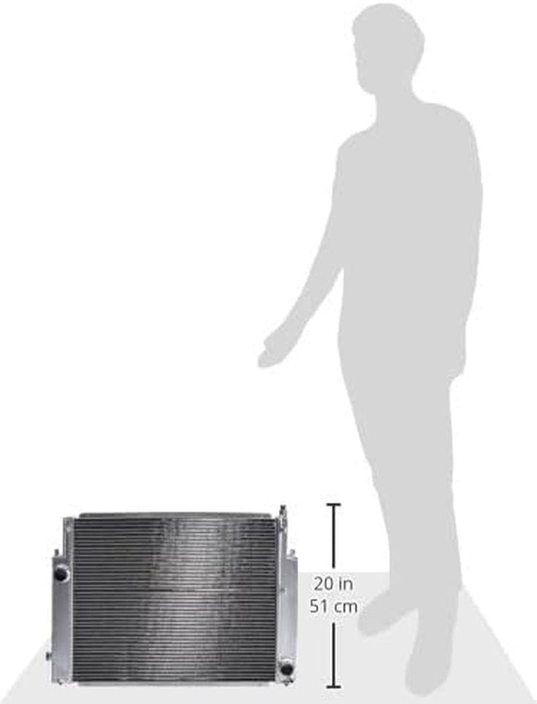 RA-E36-2 2-Row Full Aluminum Radiator Compatible with 92-99 BMW E36 3-Series MT