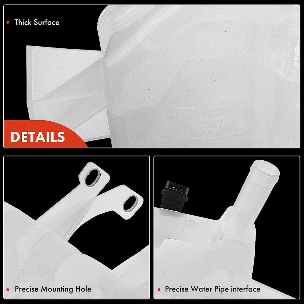 A-Premium Engine Coolant Overflow Recovery Reservoir Tank [W/Cap & Sensor] Compatible with Land Rover Range Rover 2006-2009 4.2L 4.4L, Replace # LR023080