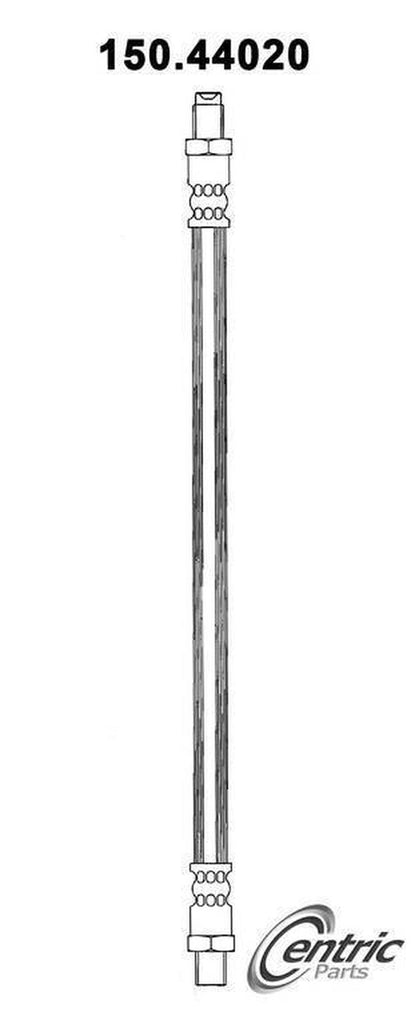 Centric Brake Hydraulic Hose for 1981-1983 Corolla 150.44020