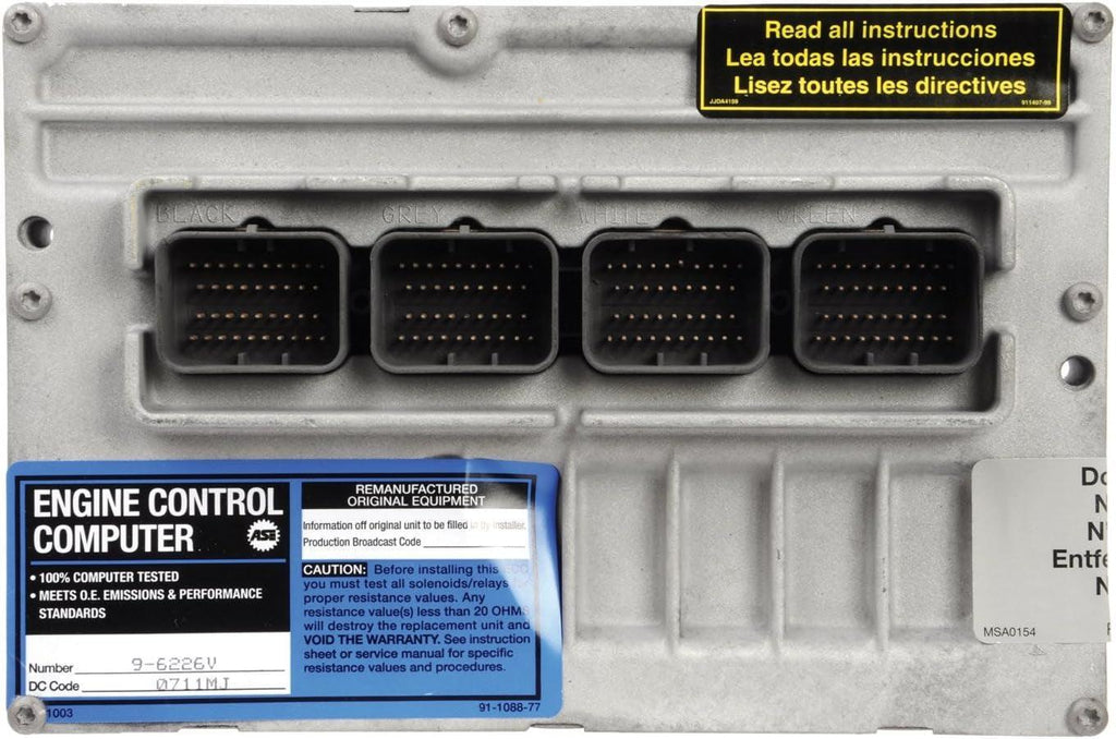 79-6226V Remanufactured Chrysler Computer