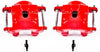 Front S4071 Pair of High-Temp Red Powder Coated Calipers