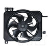 620100 Dual Radiator and Condenser Fan Assembly Fits 2002 Chevrolet Cavalier