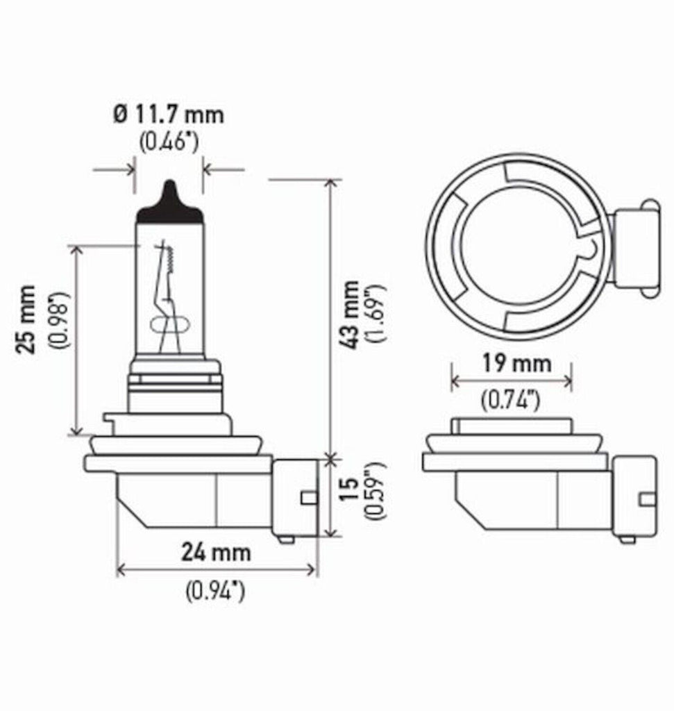 Cornering Light Bulb for ILX, RDX, Giulia, Q5, SQ5, 230I+More H71071132