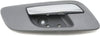 for Chevy Avalanche Interior Door Handle Front Driver Side Gray Bezel with Chrome Lever 2007-2013 | Trim:All Submodels