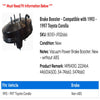 Brake Booster - Compatible with 1993 - 1997 Toyota Corolla 1994 1995 1996