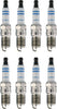 Premium OE Fine Wire Set of 8 Double Iridium Spark Plugs for Ford Lincoln Mercury