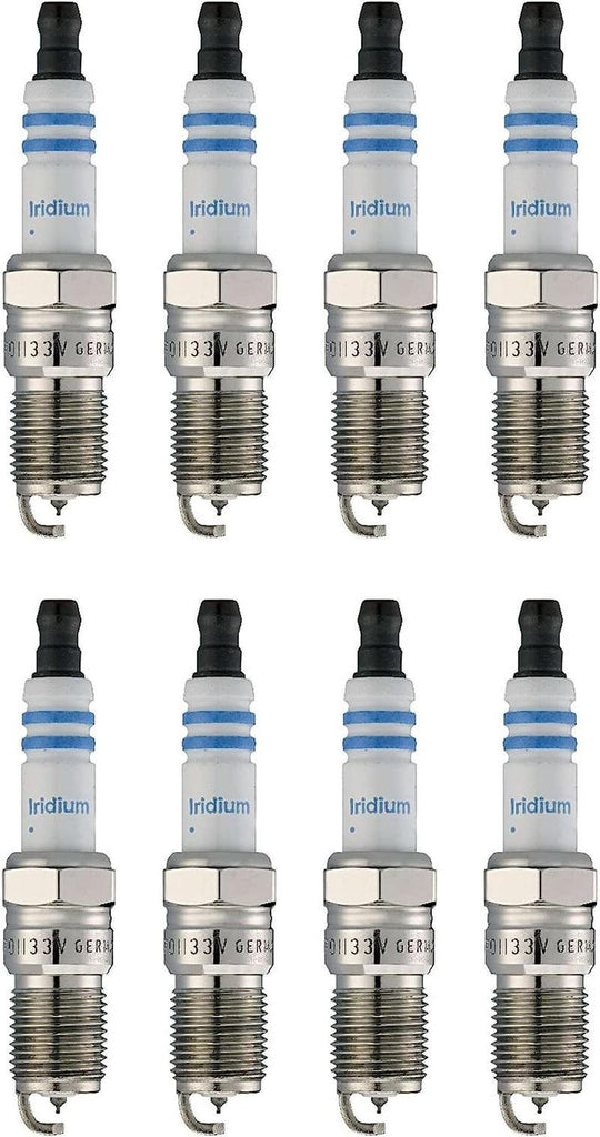 Premium OE Fine Wire Set of 8 Double Iridium Spark Plugs for Ford Lincoln Mercury