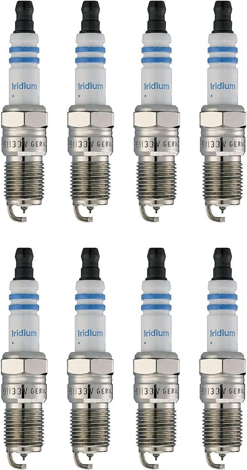 Premium OE Fine Wire Set of 8 Double Iridium Spark Plugs for Ford Lincoln Mercury