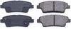 16-1551 Z16 Evolution Rear Ceramic Brake Pads