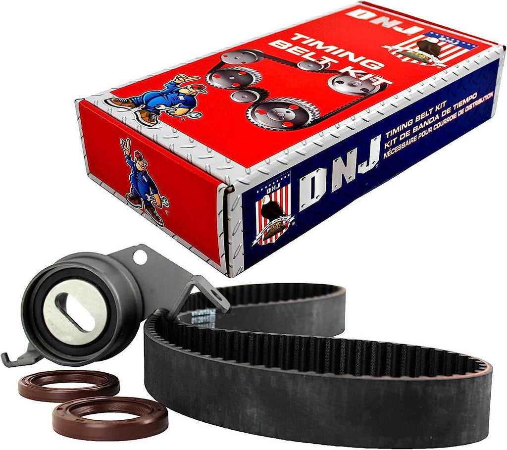 DNJ TBK157 Timing Belt Kit for 1997-2002 / Mitsubishi/Mirage / 1.8L / SOHC / L4 / 16V / 112Cid / 4G93
