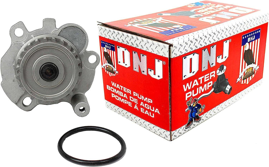 DNJ WP802 Water Pump/For 2005-2015/ Audi, Volkswagen/ A3, A4, A4 Quattro, Eos, GTI, Jetta, Passat, TT, TT Quattro/ 2.0L/ DOHC/ L4/ 16V/ 121Cid / Turbocharged