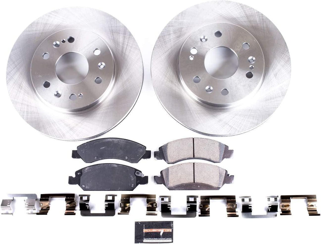 KOE2069 Autospecialty Front Replacement Brake Kit-Oe Brake Rotors & Ceramic Brake Pads