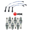 Tune up Kit Spark Plug Wire Set & Plugs for Lexus IS300 2001-2004