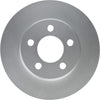 66576FZN Rust Prevention Technology Coated Rotor Brake Rotor, 1 Pack