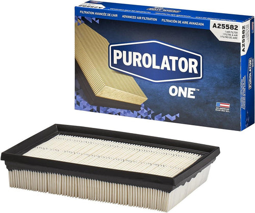 A25582 one Advanced Engine Air Filter Compatible with Select Ford, Mazda, Mercury