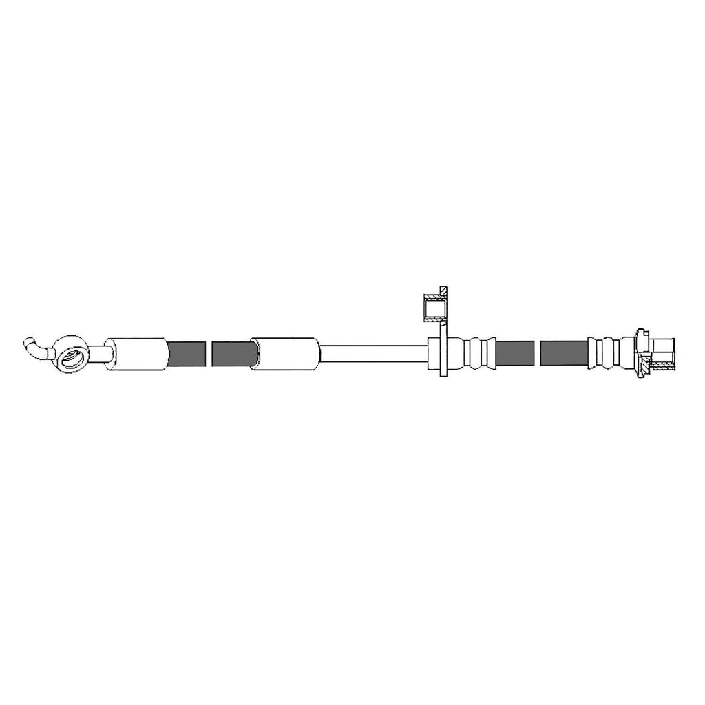 Centric Brake Hydraulic Hose for Prius C, Nx300H, Yaris, Xd 150.44132