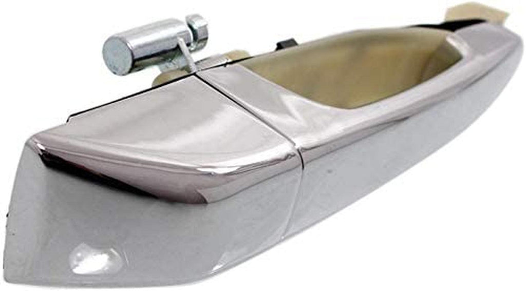 Exterior Door Handle Compatible with 2006-2012 Kia Sedona, Fits 2007-2008 Hyundai Entourage Rear, Passenger Side - Side Sliding Door Partslink HY1521116