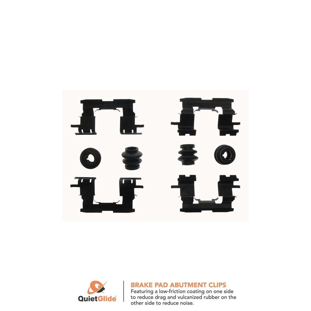 Carlson Disc Brake Hardware Kit for Prius, Xa, Xb, Echo, MR2 Spyder 13420Q