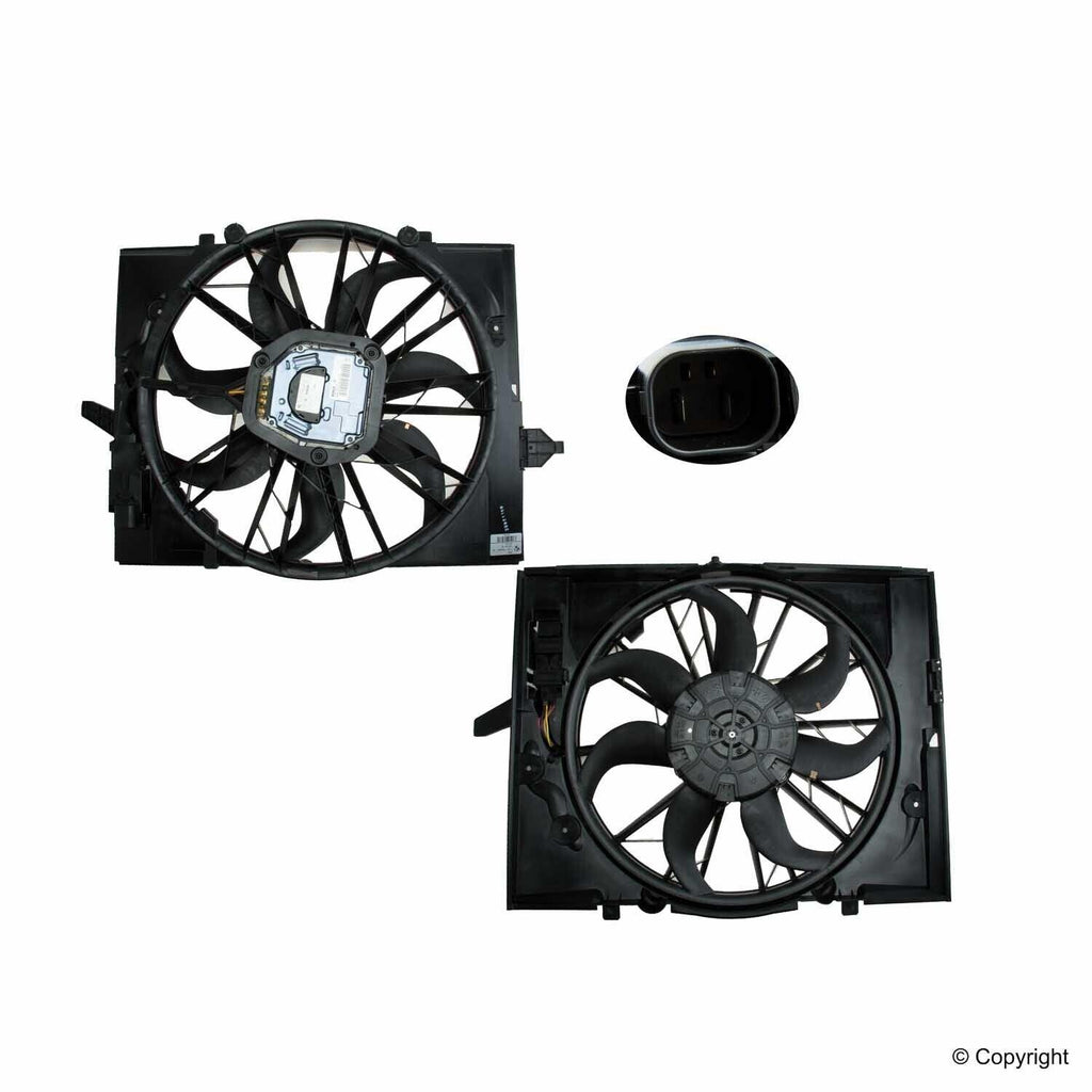 Genuine Engine Cooling Fan Assembly for BMW 17427524881