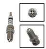 6PC BMW Spark Plugs Bosch OEM Platinum+4 Factory High Power Set E39/E46-M54 NEW
