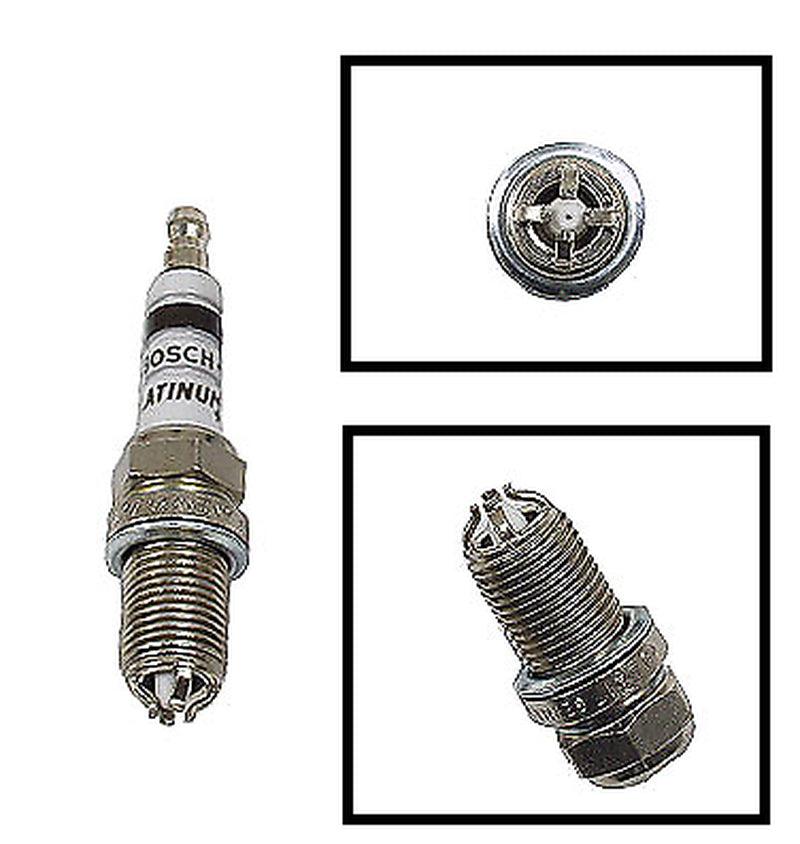 6PC BMW Spark Plugs Bosch OEM Platinum+4 Factory High Power Set E39/E46-M54 NEW