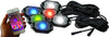 Race Sport Lighting  NEW 6-POD RGB+W Hi-Power Rock Light Complete Kit with Bluetooth APP Controls in Retail Box