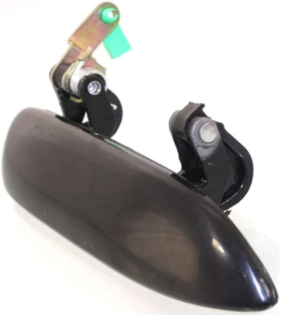 For Buick Rendezvous Exterior Door Handle Front or Rear Passenger Side Smooth Black 2002-2007 | Trim:All Submodels | GM1311160 | 15229854