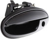 for Buick Park Avenue Exterior Door Handle Front, Driver Side Smooth Black 1997-2005 | with Key Hole | Trim: Base/Ultra | GM1310170 | 25699151