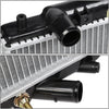 OEM-RA-2441 OE Style Direct Fit Aluminum Cooling Radiator Compatible with 00-04 Spectra, 27-1/4" W X 13-9/16" H X 1" D, 1-5/16" Inlet, 1-5/16" Outlet