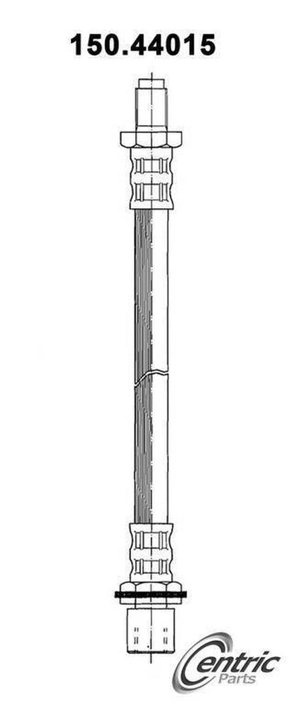 Centric Brake Hydraulic Hose for Land Cruiser, 4Runner, Corona 150.44015