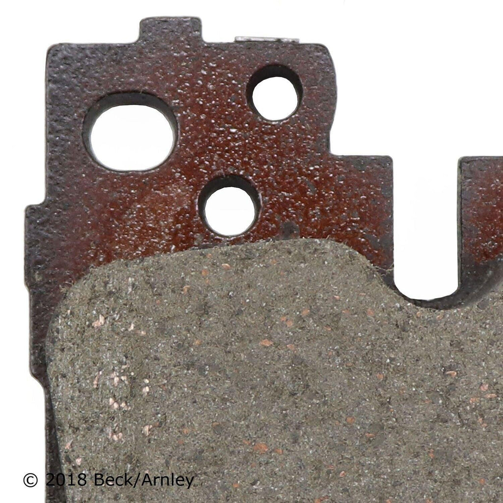 Beck Arnley Rear Disc Brake Pad Set for LS500, LS460, Ls600H (089-1993)