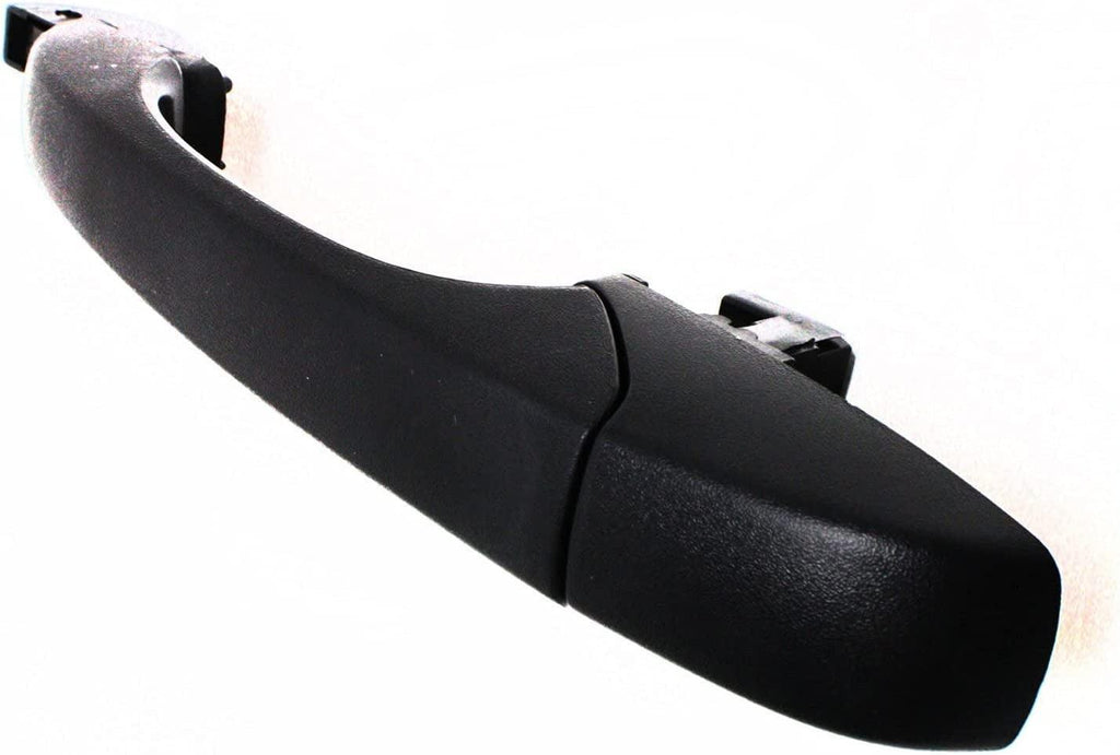 Front Exterior Door Handle Set of 2 Compatible with 2008-2019 Dodge Grand Caravan and 2008-2016 Chrysler Town & Country Textured Black Driver and Passenger Side
