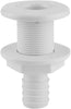 Thru Hull Bilge Fitting, 1In Nylon Plastic Marine Thru Hull Bilge Pump Hose Aerator Fitting for Boat Yacht Sail RV Camper Van