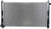 OEM-RA-2979 Aluminum Radiator Compatible with 08-14 Lancer/11-13 Outlander Sport AT, 27-9/16" W X 15-13/16" H X 5/8" D, 1-3/8" Inlet / 1-3/8" Outlet