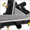 OEM-RA-2058 OE Style Bolt-On Aluminum Core Radiator Replacement Compatible with 95-00 Lexus LS400 AT, 28-1/4" W X 15-11/16" H X 5/8" D, 1-1/2" Inlet, 1-1/2" Outlet