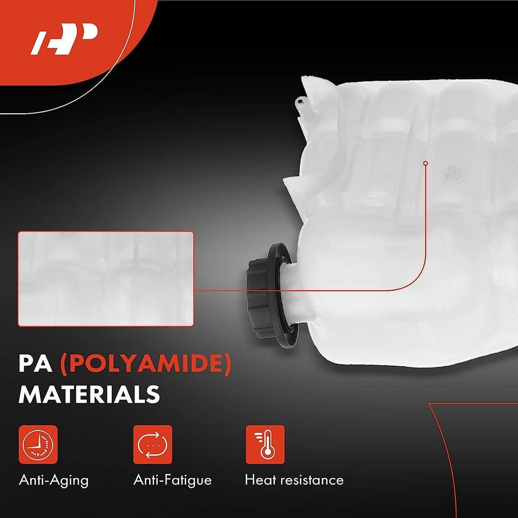 A-Premium Heavy Duty Pressurized Coolant Recovery Overflow Reservoir Tank (With Cap) Compatible with International Harvester 9900I 2003-2018 4.9L 5.2L, Prostar 2008-2020 4.9L, Replace for 2591620C91