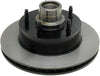 66455 Advanced Technology Disc Brake Rotor and Hub Assembly