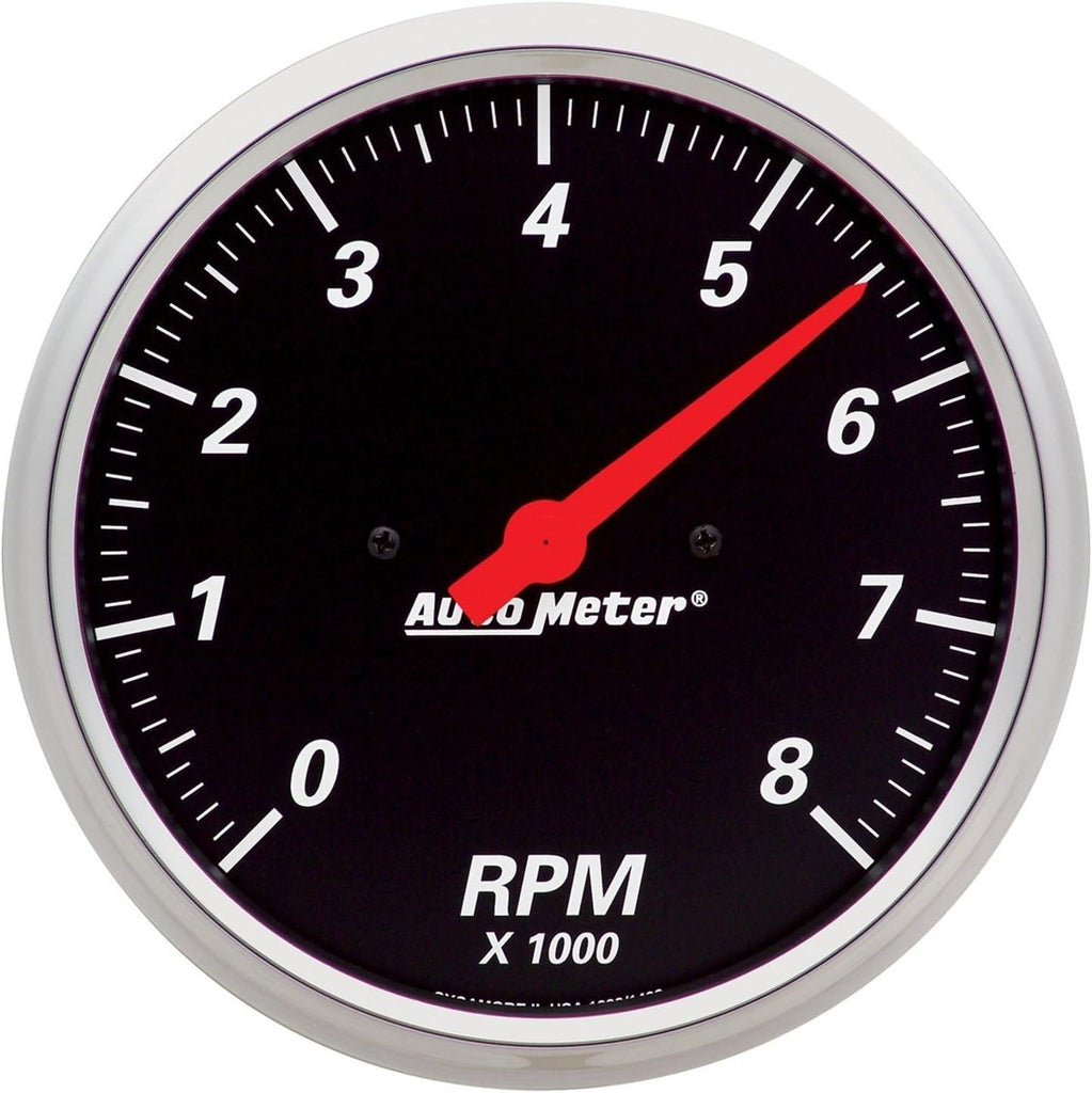 1499 Designer Black Street Rod Tachometer