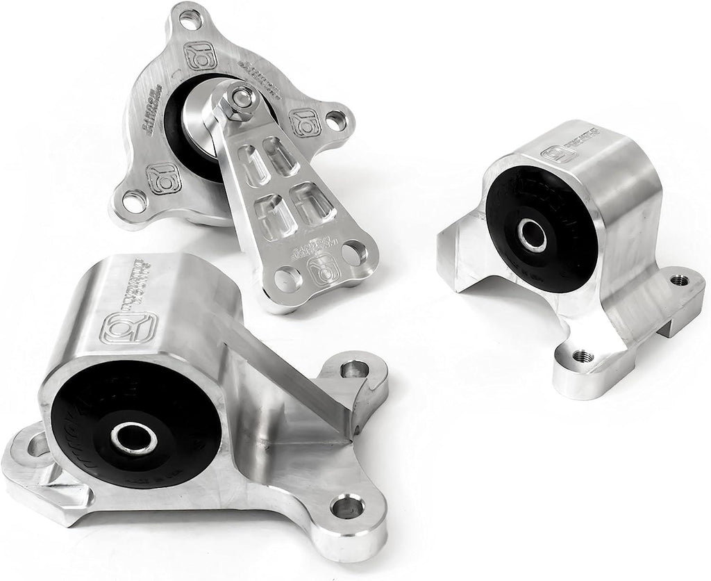 B90650-75A Silver Aluminum Mounts Bushing (02-06 Acura Rsx K-Series)