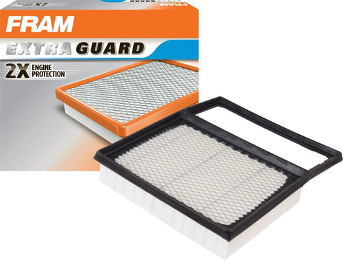Extra Guard CA11482 Replacement Engine Air Filter for Select Ford and Lincoln Models, Provides up to 12 Months or 12,000 Miles Filter Protection
