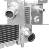 RA-SILVERADO99-2 2-Row Full Aluminum Radiator Compatible with 99-06 Silverado 2500/Suburban 1500/Yukon/Yukon XL 1500/Sierra 1500/Sierra 2500, 4.8L/ 5.3L V8, Metallic