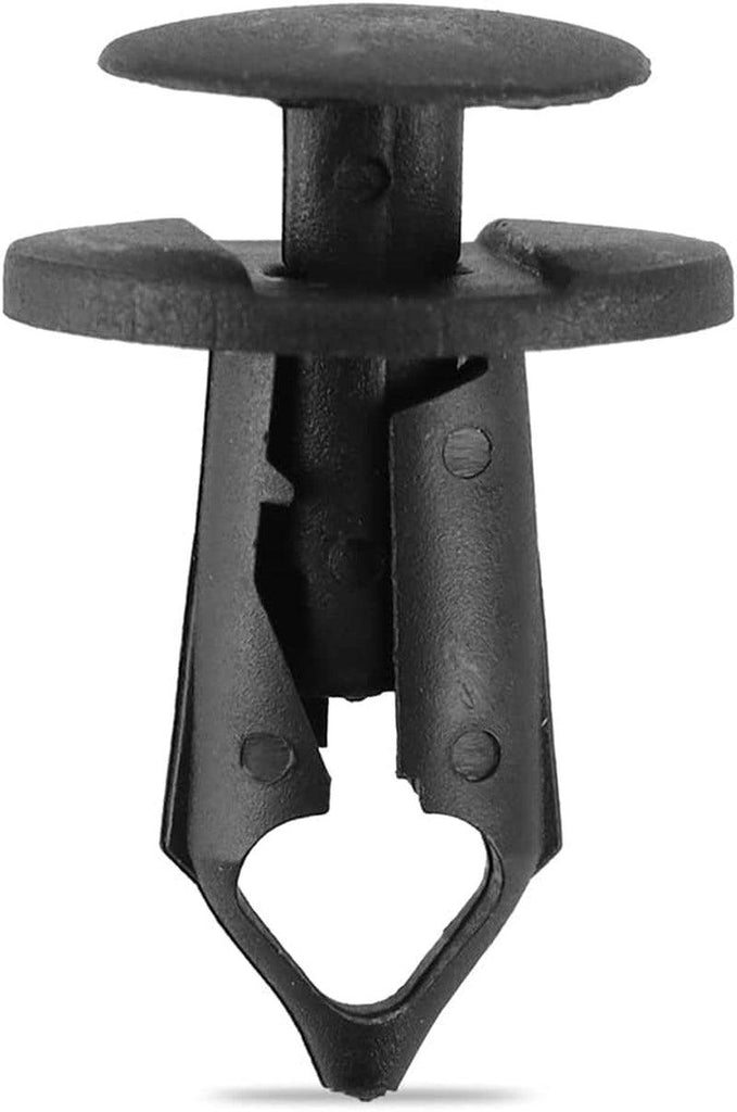 Push Rivet Trim Clips, (25/64” Hole, 13/16” Head Diameter, 33/64” Stem Length), 40 Pieces