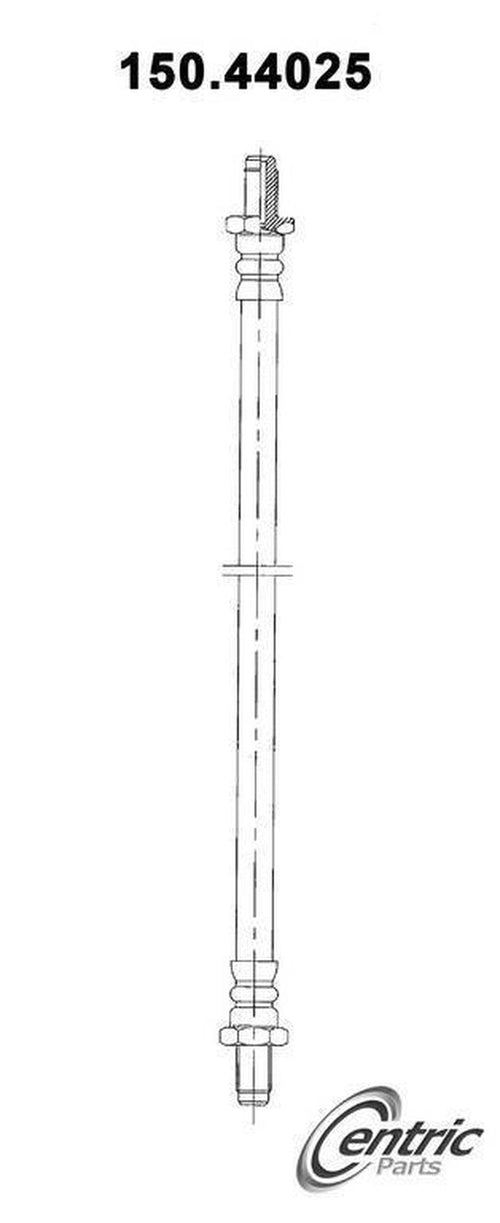 Centric Brake Hydraulic Hose for Celica, Pickup 150.44025